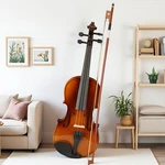 1/2 Size Kids Beginner Acoustic Violin Set - Student Natural Case Bow Rosin. Fixed Price $63.59.