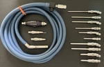 Stryker Maestro Pneumatic Neuro/spine Set,w/ 13 Attachments & Sterilization Case. Fixed Price $2000.00.