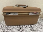 Vtg 1970 Samsonite Concord Travel Train Makeup Case W/key. Fixed Price $75.00.