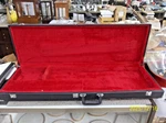 Vintage No Name Electric Hard Guitar Case Black/ Red Inside 3 Latches. Fixed Price $169.00.