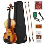 Eastar 4/4 Violin Set Full Size Fiddle Solidwood For Adults With Hard Case, Shou. Fixed Price $498.99.