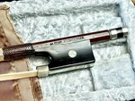 Fine German Violin Bow Stamped Albert Nurnberger, Ca. 1940 - 4/4 Exceptional!. Fixed Price $3800.00.