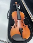 Zuwei - Acoustic Violin Flamed Maple Back Solid Spruce Top With Case. Fixed Price $39.99.