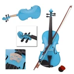 High Quality Basswood Sky Blue 4/4 Size Acoustic Violin Case +bow +bridge +rosin. Fixed Price $36.99.