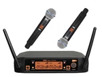 Emb Dual Handheld Cordless Receiver Wireless Microphone For Church Karaoke 2. Fixed Price $69.99.