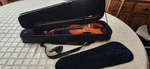 Grace 3/4 Violin Solid Wood Natural Varnish With Hard Case, Bow & 2 Chin Rests. Fixed Price $100.00.