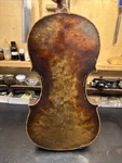 Old -maggini Label 1608 Antique 4/4 Violin? Viola? For Repair. Two Piece Back. Fixed Price $450.00.
