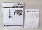 Original Yamaha Overall Circuit Diagram - SV130S Silent Violin. Fixed Price $28.00.