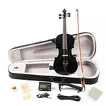 New Glarry GV102 4/4 Solid Wood Eq Violin Case Bow Strings Shoulder Rest Tuner. Fixed Price $84.98.
