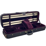 D'luca Oblong Violin Case Burgandy 1/2. Fixed Price $189.99.