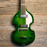 Hofner Ignition Pro Violin Guitar - Green. Fixed Price $249.99.