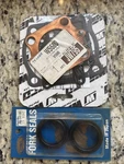 Wiseco Top End Gasket Kit & Fork Seals Honda Cr 125 1979 1980. Fixed Price $29.00.