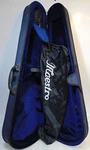 Blue Violin Case Sock Style Light Weight Maestro Quality Hard Canvas Velvet. Fixed Price $29.99.
