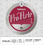 Pro-arte Violin Strings Set 4/4 Medium J56 D'addario. Fixed Price $42.95.