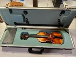 Johannes Kohr Violin 1/8 Made Germany 1976 Model 21 With 1/2 Bow. Fixed Price $220.00.