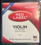 Super-sensitive 2105 Red Label Violin String Set 3/4 Size Medium Gauge. Fixed Price $21.99.