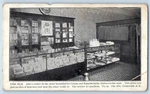 Centerville South Dakota Sd Postcard The Elk Ice Cream Parlor Interior View 1905. Fixed Price $14.98.