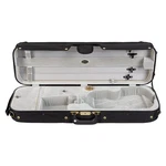 Bobelock 1051 "corregidor" Oblong Violin Case - Grey. Fixed Price $422.45.