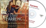 Cd - Classical Louise Farrence Music For Violin Piano: Orlando / Carlo. Fixed Price $12.43.