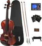 1/2 Set For Beginners, Black Solid Wood - Flamed Acoustic Wit. Fixed Price $328.99.