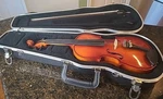 Mathias Thoma 1/2 Violin 21'' Hard Case Bow Handcrafted Romania Guc. Fixed Price $225.00.