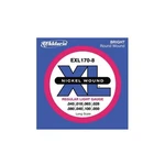 Daddario EXL170-8 Long Scale String Nickel Bass Set Soft .45 -100, New!. Fixed Price $49.95.