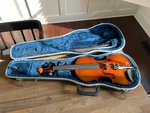 C. Meisel Violin Model 6109 4/4 W/ Glasser Bow + Original Case Free Shipping. Fixed Price $399.00.