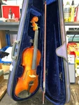 Violin 4/4 Palatino Vn-kit Full Size W/case, Chin Rest, Straps Rosin Tuner & Bow. Fixed Price $99.00.