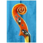 Fine Violin 4/4 Labeled Francesco Cervini Stradivarius 1714 Pirastro Strings. Fixed Price $500.69.